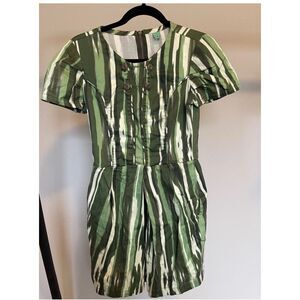 Farm Rio Green Striped Romper Size: Small  Condition: Excellent Preloved Conditi